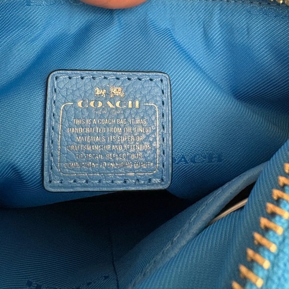 Coach NWT Swagger Crossbody Adjustable Chain and leather strap front slip pocket - Picture 11 of 13